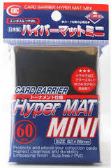 Hyper Mat Black - Mini Sleeves (KMC) - 60 ct