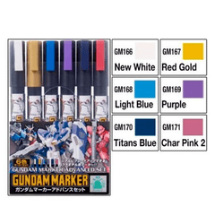 GMS124 - Advanced Gundam Marker Set of 6