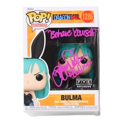 #1286 - Dragonball Z - Bulma Pop! (fye exclusive) Signed
