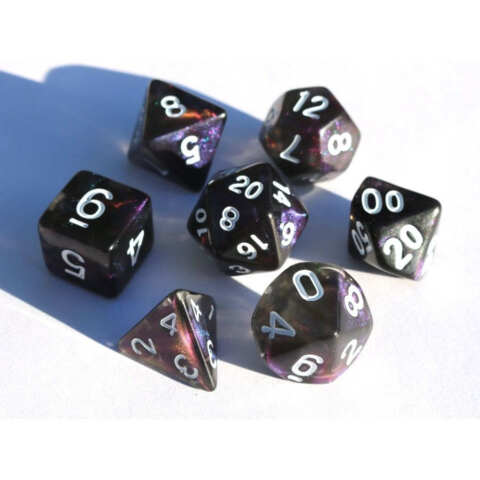 RPG Dice Set - Moonstone Dreamwalker