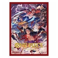 One Piece Card Game Official Sleeves: Three Captains (70-Pack)