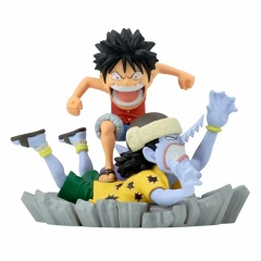 One Piece World Log Stories - Monkey D. Luffy Vs Arlong Figure