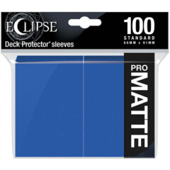 Pacific Blue - Pro Matte Eclipse (Ultra Pro) - Standard Sleeves - 100ct