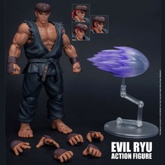 Street Fighter II - Evil Ryu Action Figure (Storm Collectables