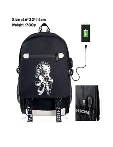 Black - My Hero Academia - Deku - MC Fashion (Backpack)