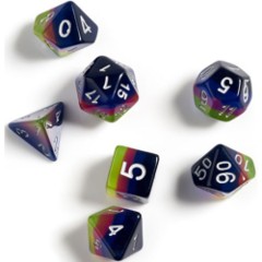 Sirius Dice - Pink, Green, Blue