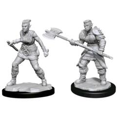 D&D Nolzur's Marvelous Miniatures - Orc Barbarian Female