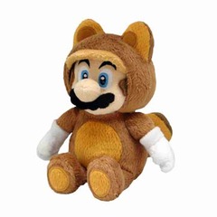 Little Buddy Super Mario Series Tanooki Raccoon Mario Plush, 9