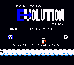 Super Mario Evolution NES (Reproduction)