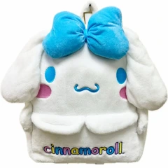 Sanrio - Cinnamoroll 3D Bow Embroidered Full Body Plush 16'' Backpack