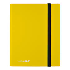 9-Pocket Lemon Yellow PRO-Binder - Eclipse