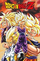 #060 - Dragon Ball Z Saiyans Poster