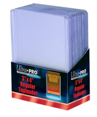 ULTRA PRO: TOPLOADER - 3X4 REGULAR LITE GAUGE 81222