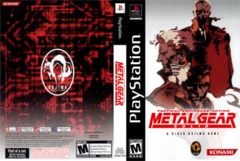 Metal Gear Solid (Long box  from MGS Collection)