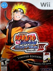 Naruto Shippuden Clash of Ninja III Revolution LE (Wii)