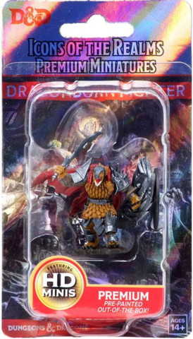 D&D Icons of the Realms - Premium Painted Miniatures - Dragonborn Fighter