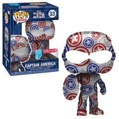 #33 - The Falcon and the Winter Soldier - Captain America - Target Exclusive - Funko POP! Art Series