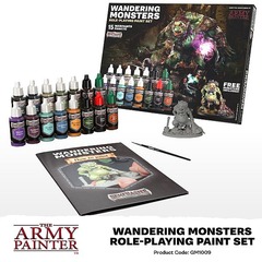 Army Painter - Wandering Monsters Paint Set w/ Free Mini