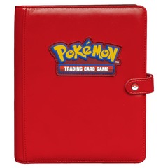 Pokemon - Premium 4 Pocket Snap Binder Red (Ultra Pro)