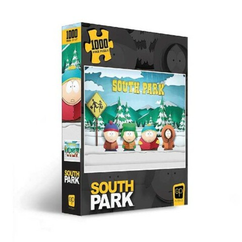 South Park Bus Stop 1000 Piece Puzzle