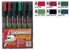 GMS108 - Zeon Gundam Marker Set of 6