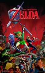 The Legend of Zelda Battle 11x17 Poster