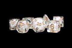 Pearl w/ Copper - 16mm Resin Dice Set