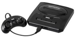 Sega Genesis Model 2 - Controller Will Vary