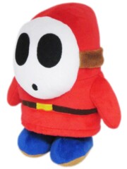 Little Buddy Super Mario All Star Collection Shy Guy Plush, 6.5