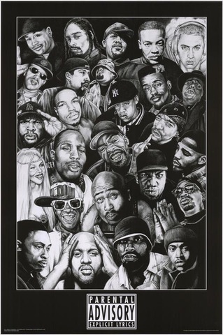 #420 RAP Gods(B&W)