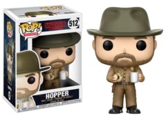 #512 - Stranger Things - Hopper (With Donut) Pop!