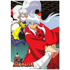 Inuyasha and Sesshomaru Group Wall Scroll
