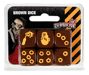 Zombicide Brown Dice