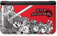 Nintendo 3DS XL System - Super Smash Bros Red