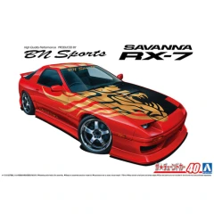 Aoshima: 1/24 BNSPORTS FC3S RX-7 '89 (MAZDA) Scale Model Kit AOSHIMASKU: AO06150