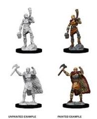 D&D Nolzur's Marvelous Miniatures - Human Barbarian Female