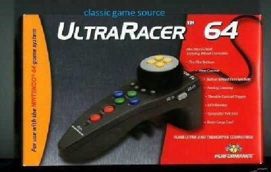 Ultra Racer 64 -- Racing Controller