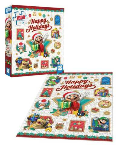 Super Mario happy Holiday 1000 Piece Puzzle