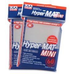 Hyper Mat Clear - Mini Sleeves (KMC) - 60 ct Tournament Specification