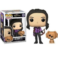 #1212 - Hawkeye - Kate Bishop With Lucky The Pizza Dog - Funko Pop!