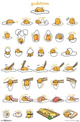nonum - Gudetama Chart