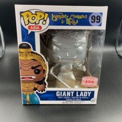 #99 - Legendary Creatures & Myths - Giant Lady (Silver)(Asia Exclusive) Pop!