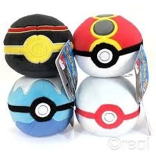 Pokemon - Poke Ball Various Plushie