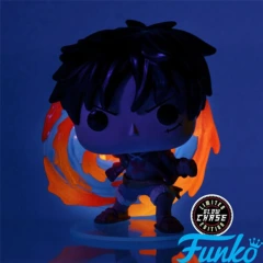 #1273 - One Piece - Red Hawk Luffy (AAA)(Chase)(Glow in the Dark) Pop!