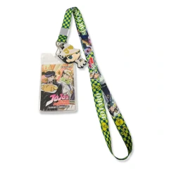 Jojo's Bizzare Adventure - Jotaro & Star Platinum Lanyard With Card Holder