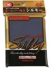 Silky Mat Blue - Standard Sleeves (KMC) - 50 ct