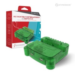 RetroN S64 Console Dock for Nintendo Switch® (Lime Green) - Hyperkin