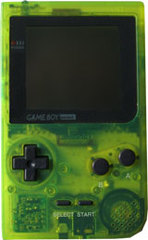 Gameboy Pocket (Custom Green) New Shell