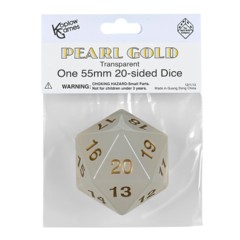 Jumbo 20 Sided - Pearl Gold