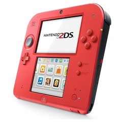 Nintendo 2DS System Red/Black